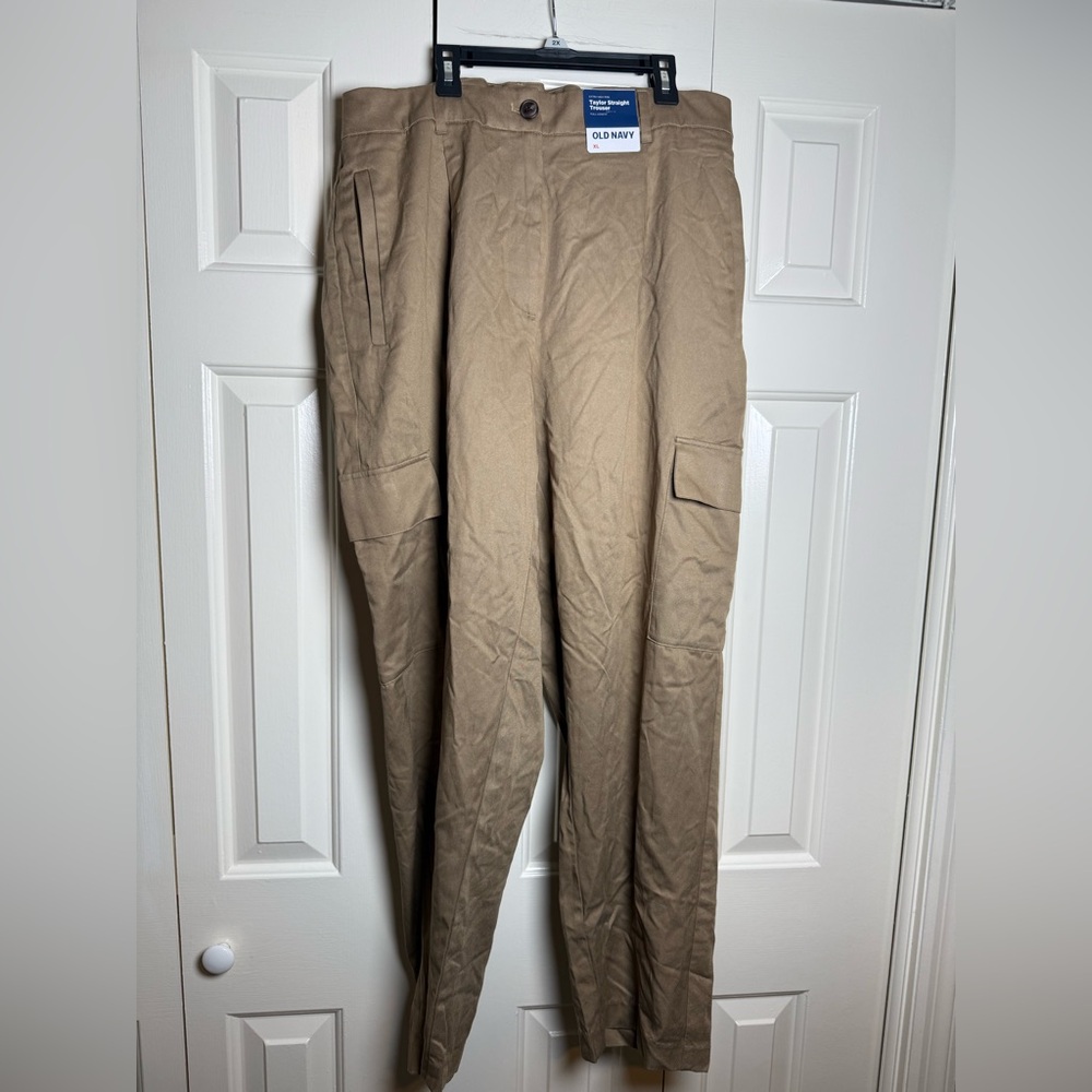 Old Navy Extra High-Rise Taylor Straight Trouser Pants